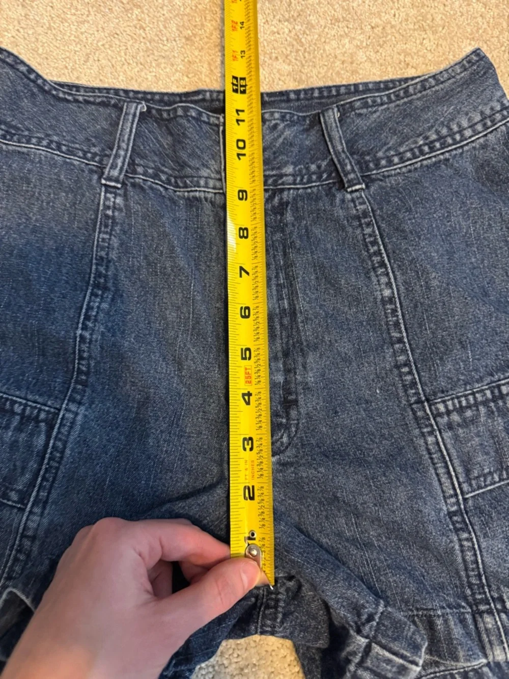 Vintage Riveted by Lee Denim Shorts